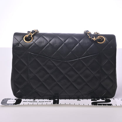 Lambskin Classic Matelasse W/W Black G Hardware 1st Series