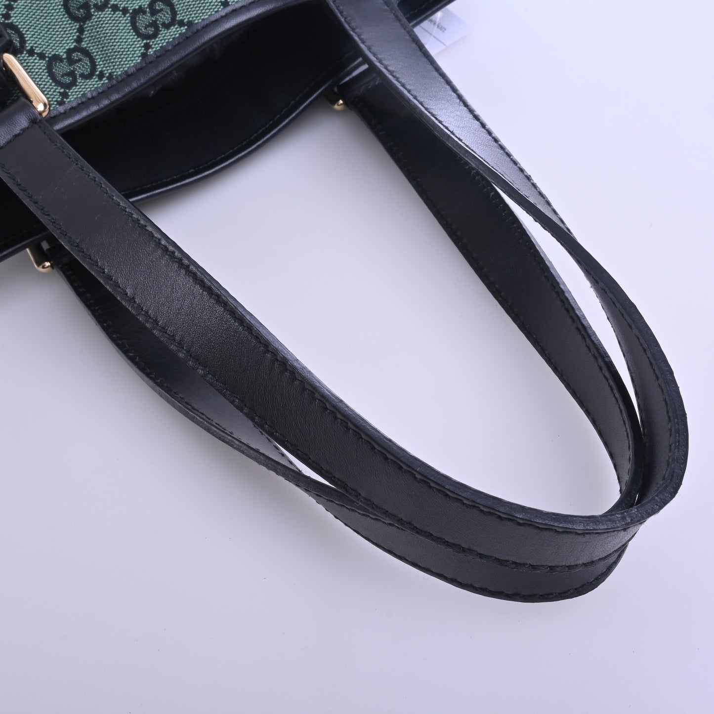 GG Canvas Tote Green/Black