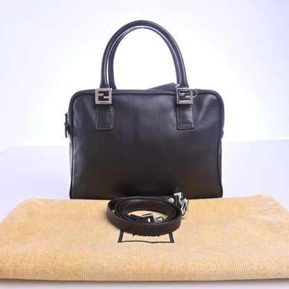 Leather 2WAY Handbag