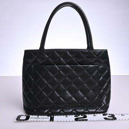 Caviar Reproduction Tote Black G Metal Fittings Series 2