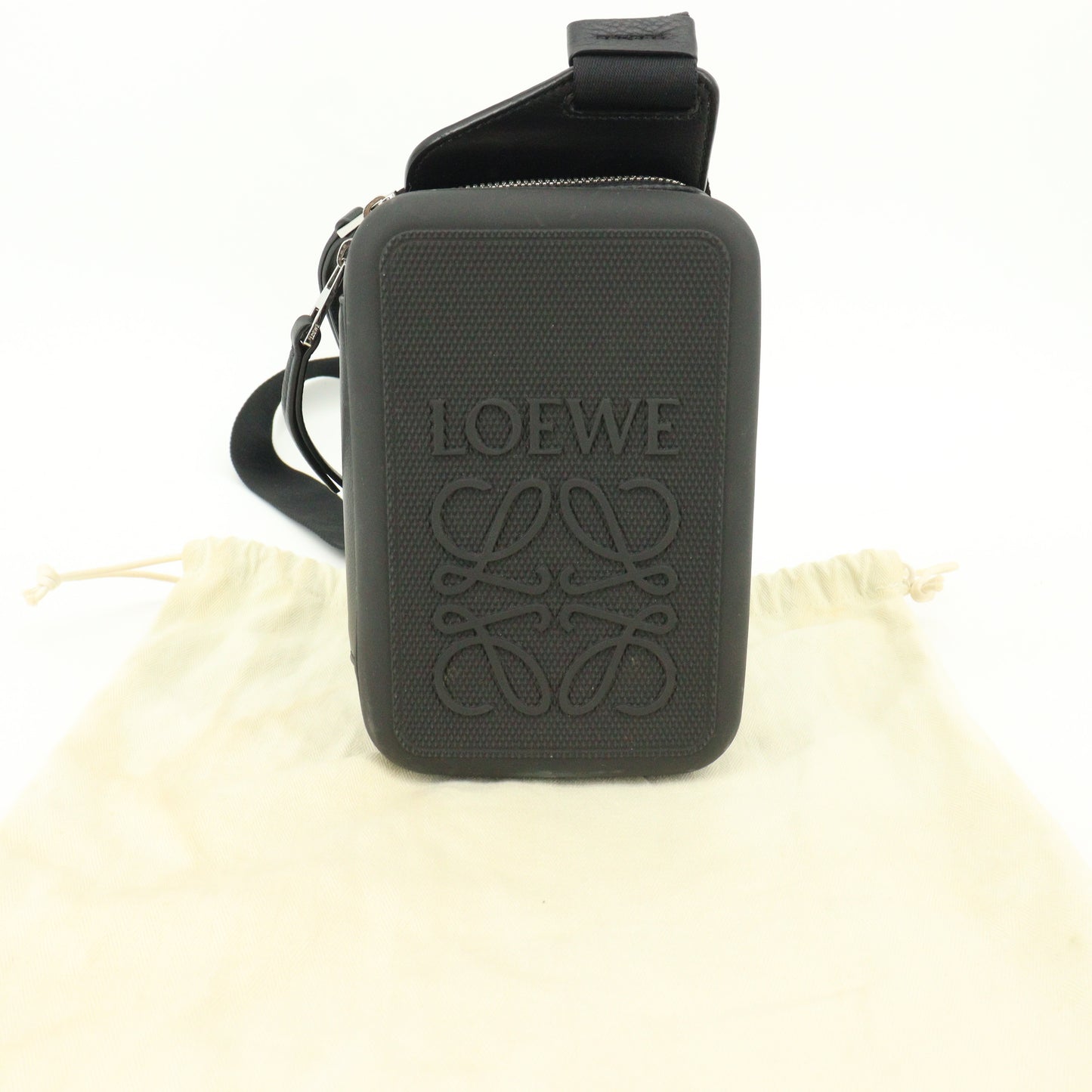 Rubber Molded Sling Shoulder Bag