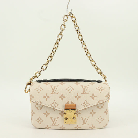 Monogram Dune Pochette Metis EW IC chip