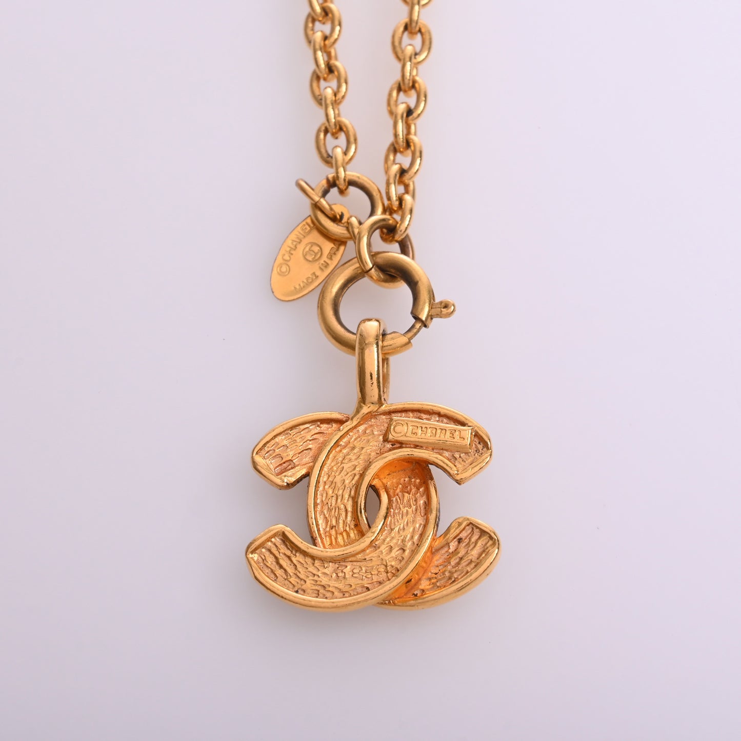 Coco Mark Matelasse Necklace GP Gold