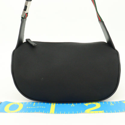 Shelly Canvas Waist Bag Black