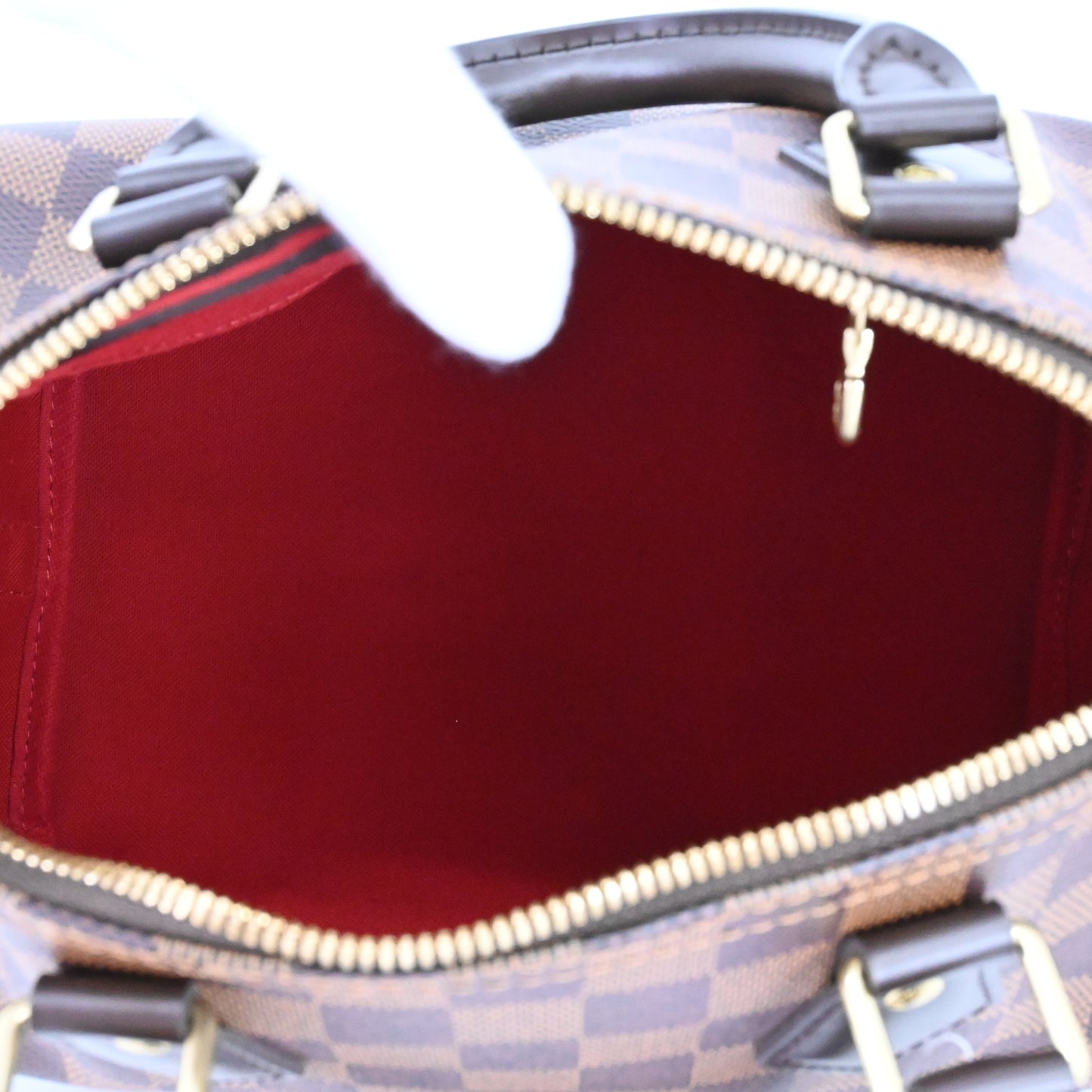 Damier Speedy Bandouliere 25 IC chip