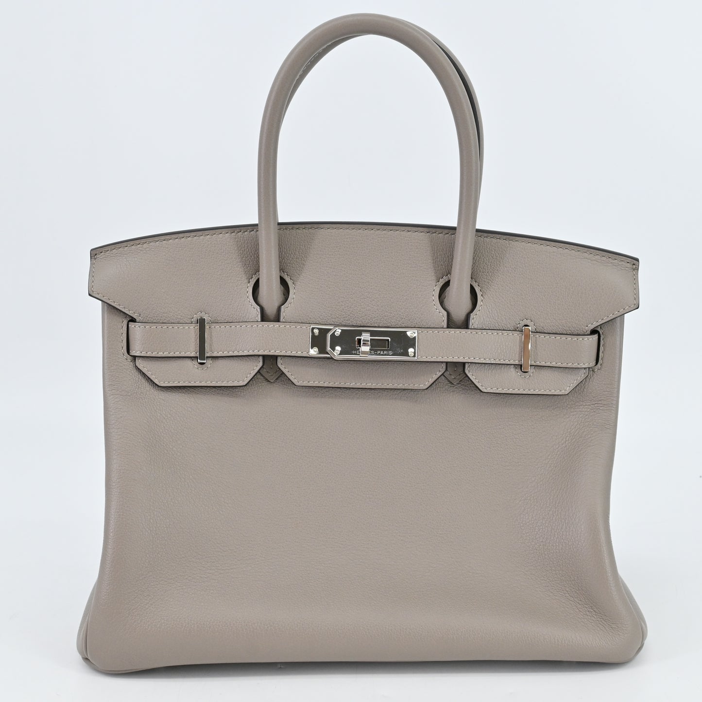 Birkin 30, Taurillon Nobyo, Gris Asphalt, Silver hardware, Z stamp