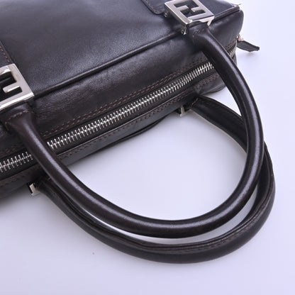 Leather 2WAY Handbag