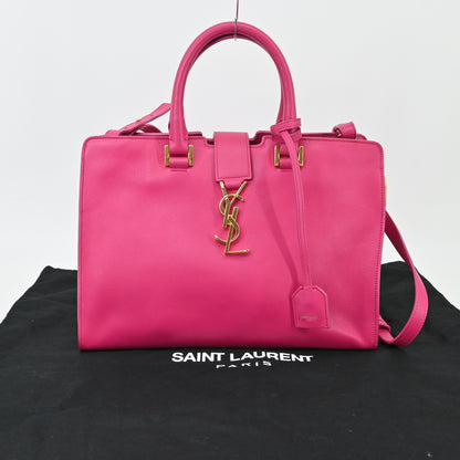 Pink Leather Handbag