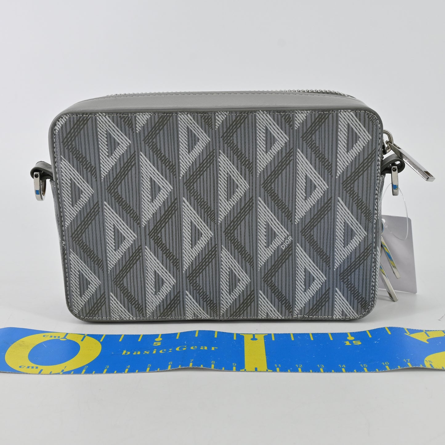 CD Diamond Shoulder Bag Grey