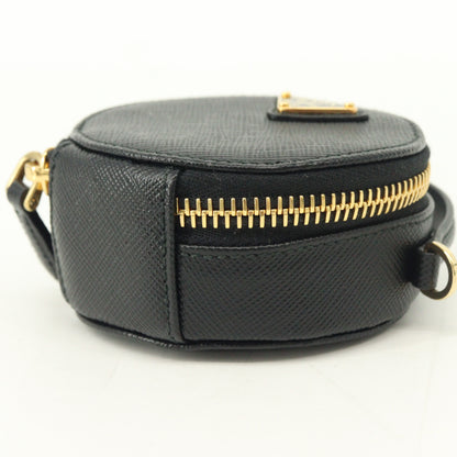 Saffiano 2way handbag black