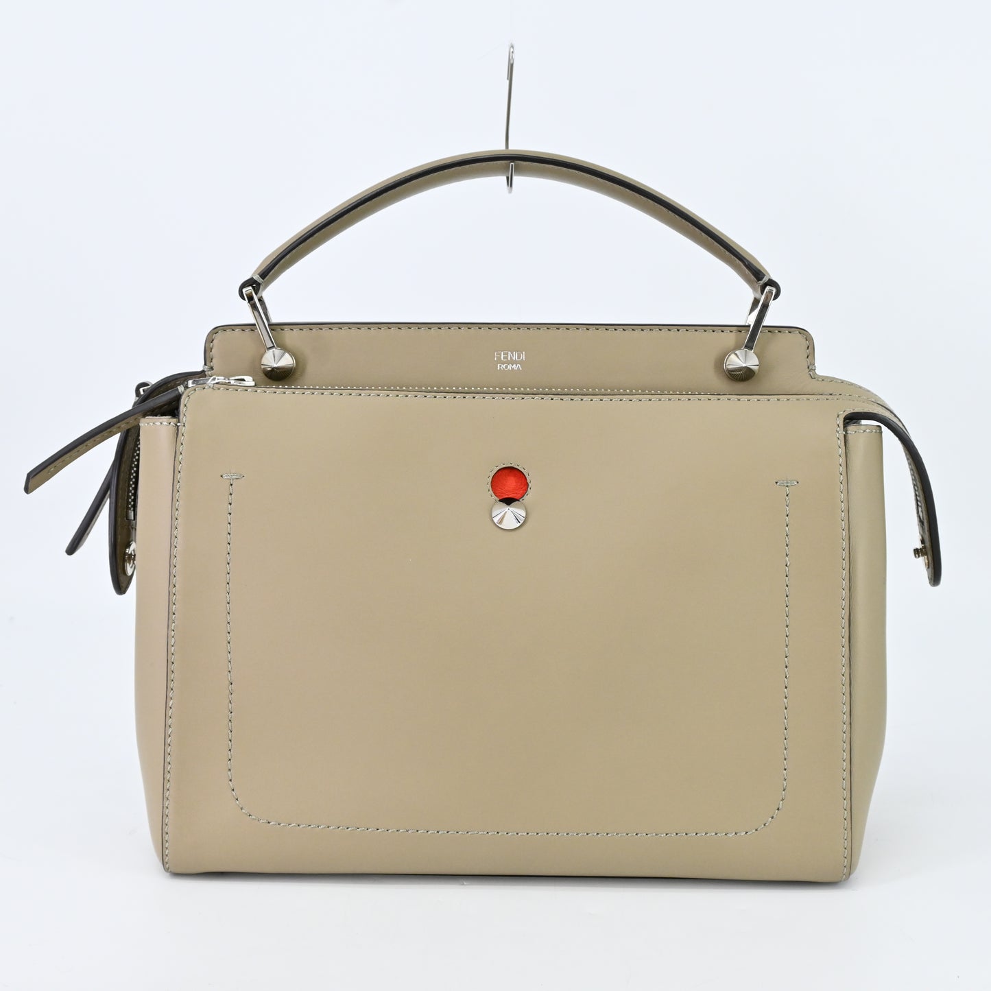 Leather.com 2WAY Handbag Beige