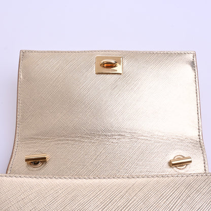 Vara Mini Chain Shoulder Bag Gold