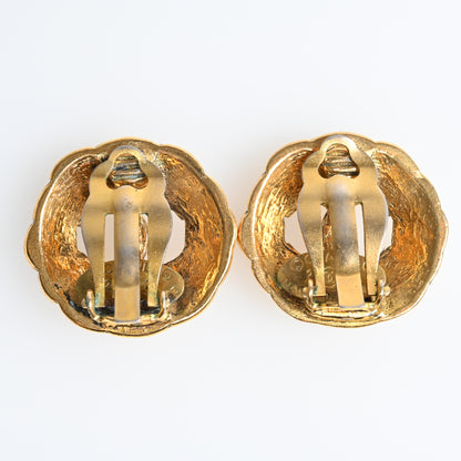 Coco Mark Earrings Gold 23