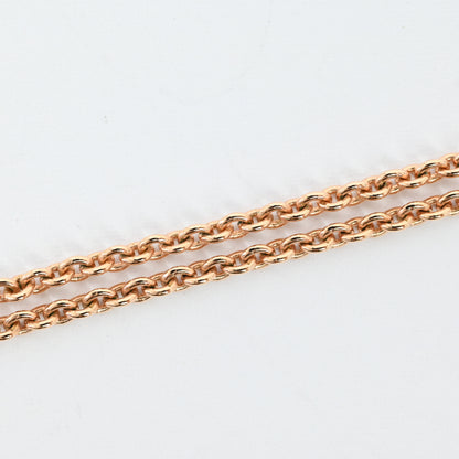 Essential V Necklace in Rose Gold