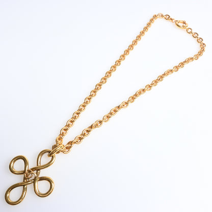 Coco Cross Necklace GP Gold