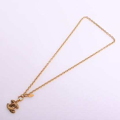 Coco Mark Matelasse Necklace GP Gold