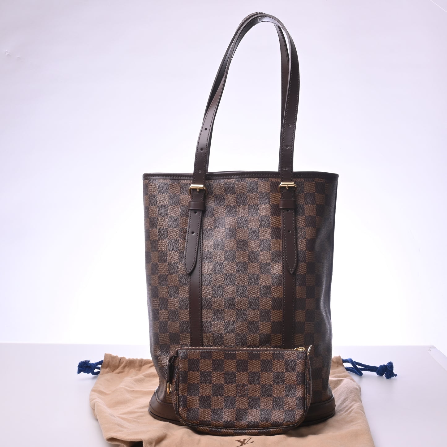 Damier Bucket GM SPO Shoulder Bag FL0076:FL0096