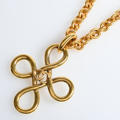 Coco Cross Necklace GP Gold