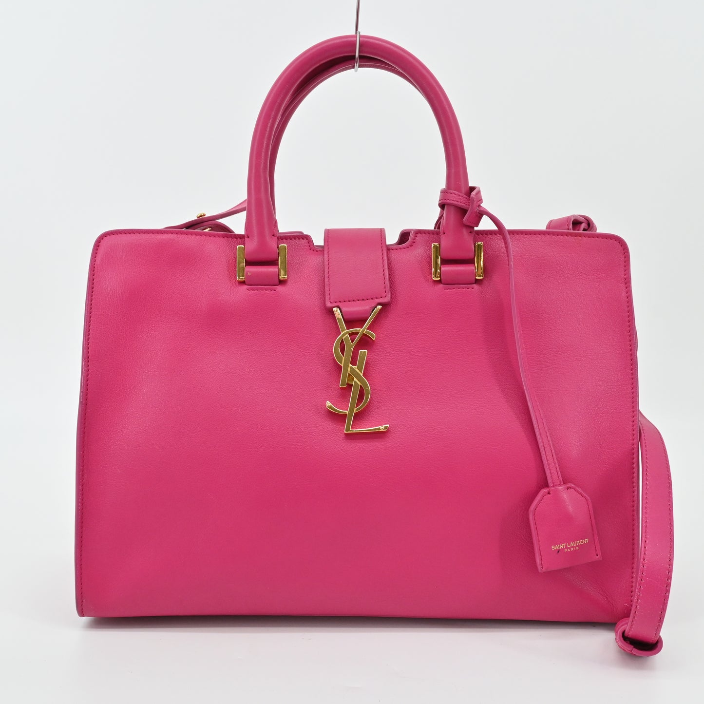 Pink Leather Handbag