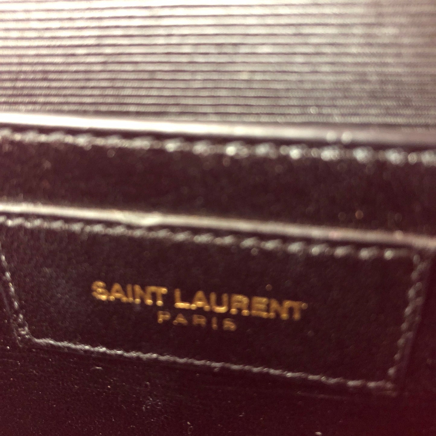 YSL Logo Pink Clutch