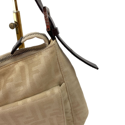 Zucca Square Beige Shoulder Bag