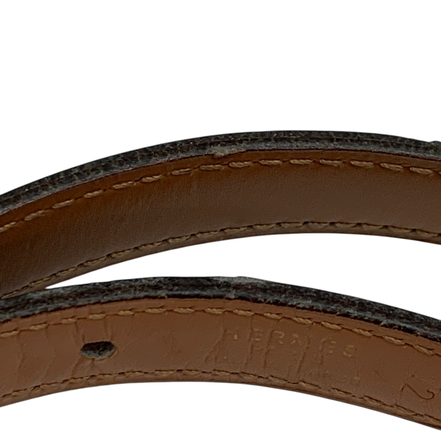 Constance H Black Leather Belt