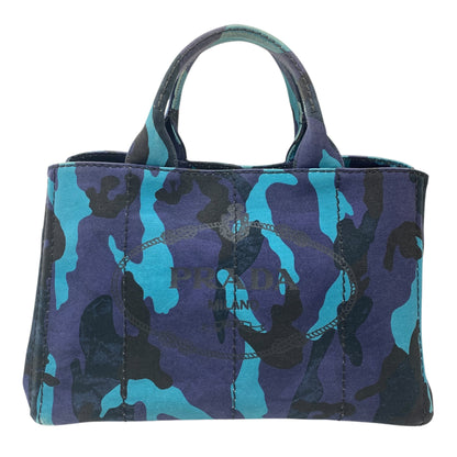 Camouflage Print Canapa Tote