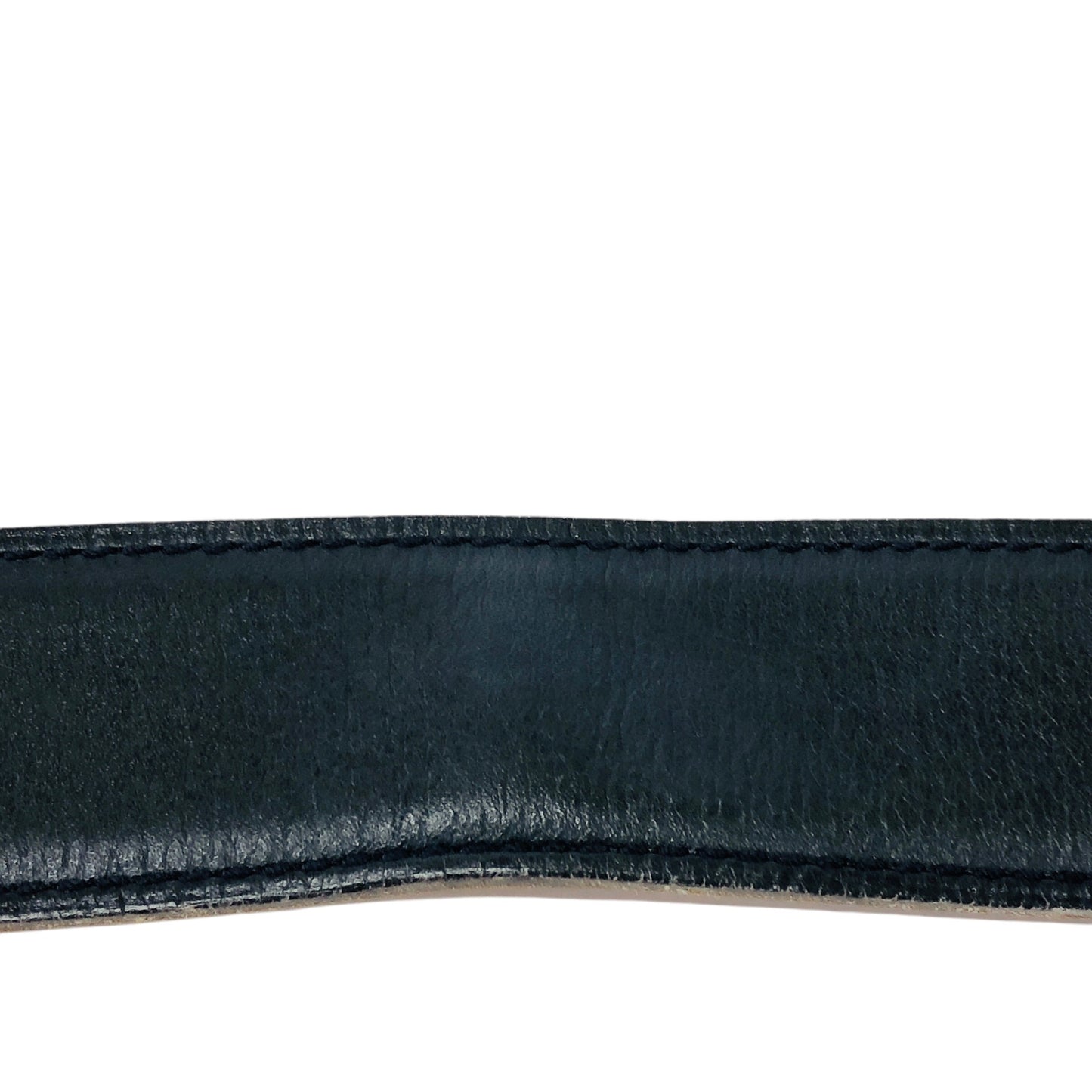 Constance H Black Leather Belt