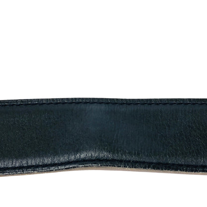 Constance H Black Leather Belt