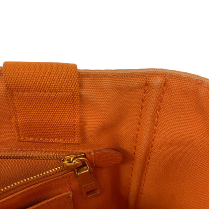 Orange Canapa Tote