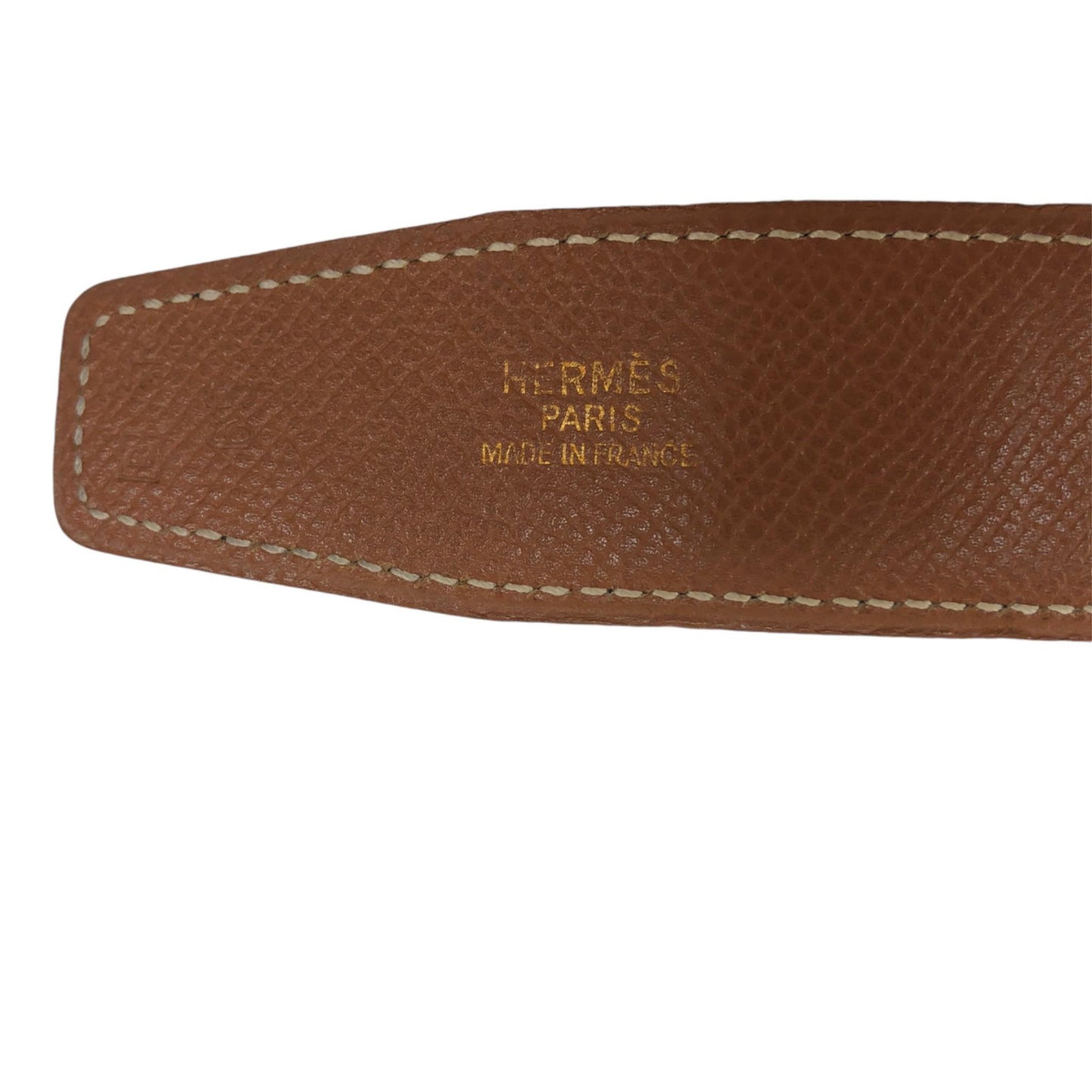 Constance H Brown Leather Belt