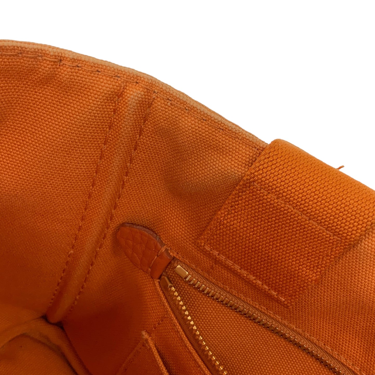 Orange Canapa Tote