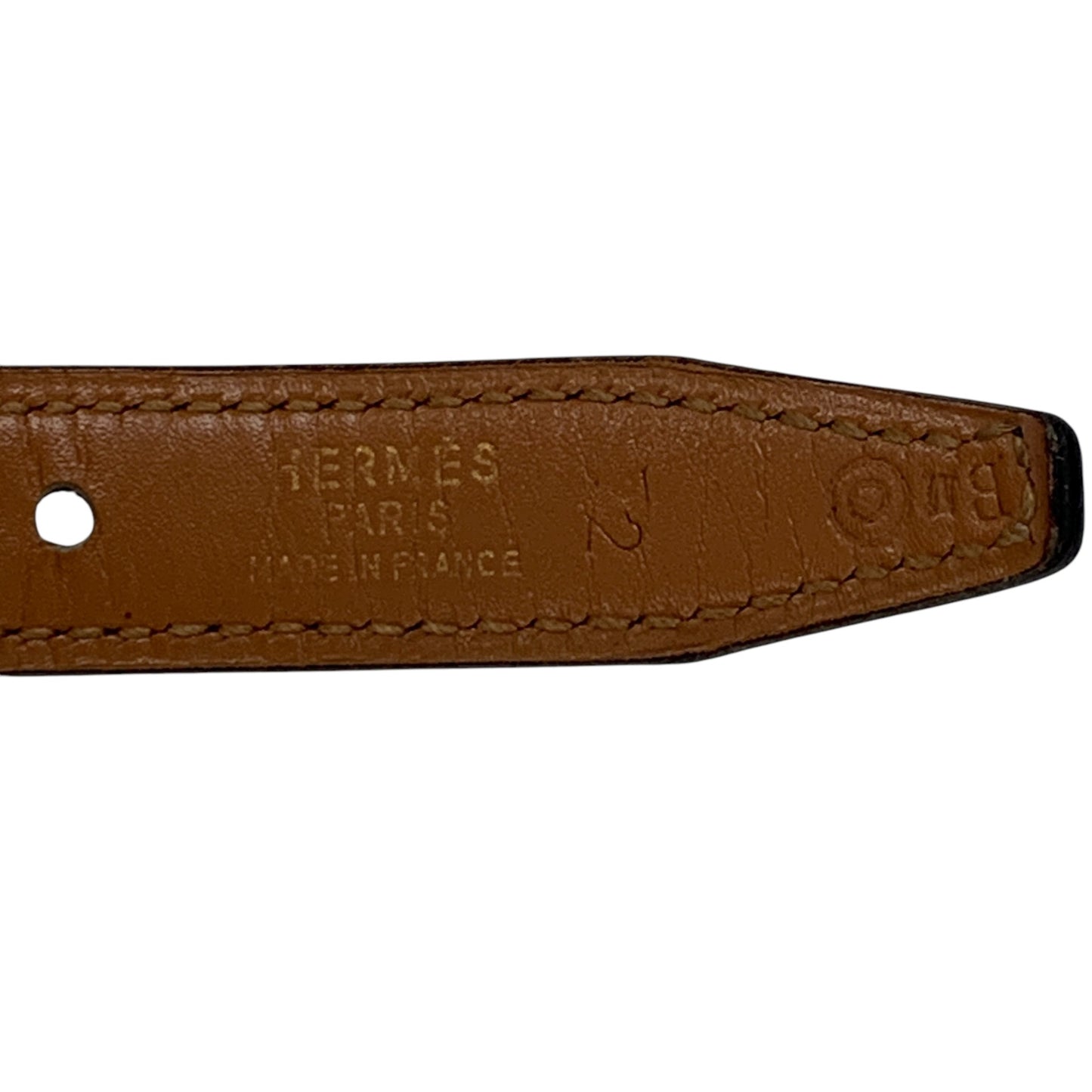 Constance H Black Leather Belt