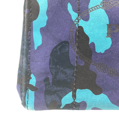 Camouflage Print Canapa Tote