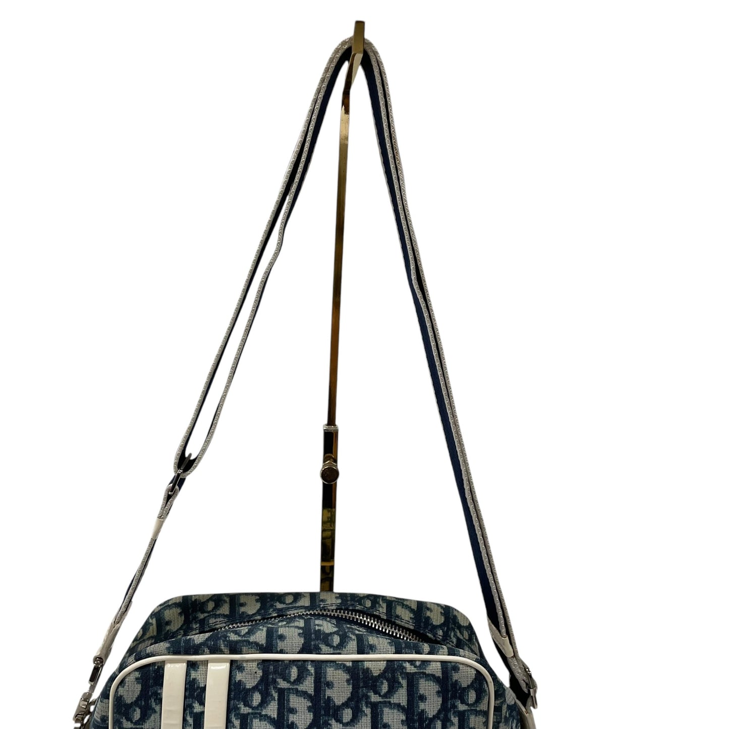 Trotter PVC Enamel Shoulder Bag