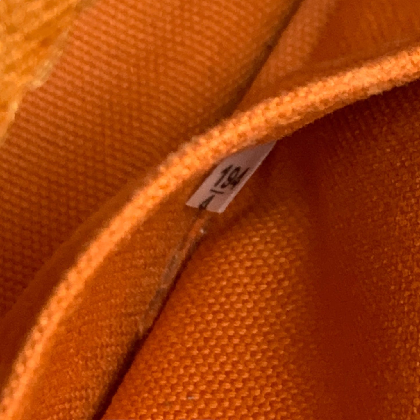 Orange Canapa Tote