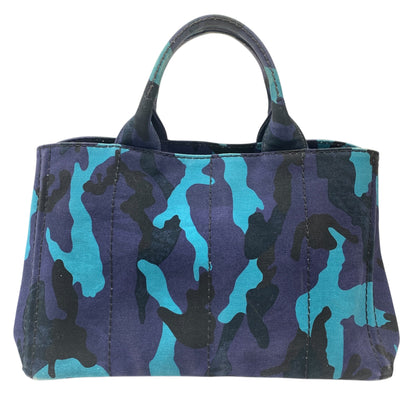 Camouflage Print Canapa Tote