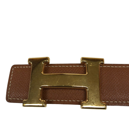 Constance H Brown Leather Belt