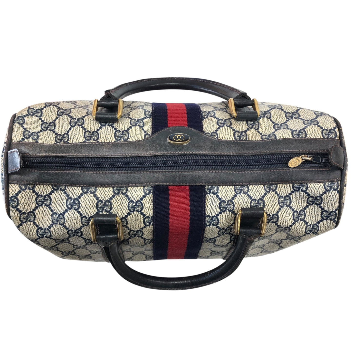 GG Supreme Sherry Boston Bag