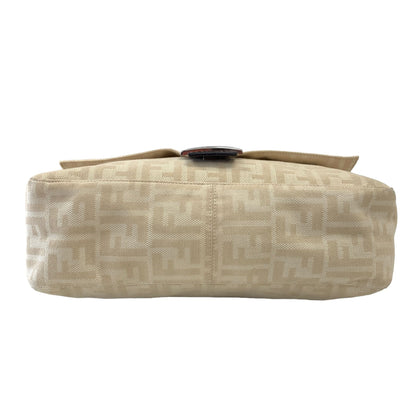 Zucca Square Beige Shoulder Bag