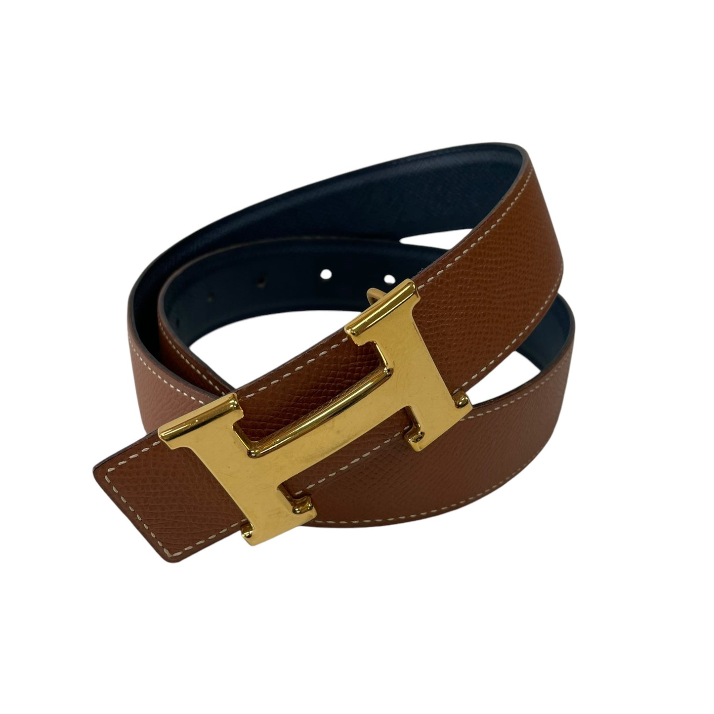 Constance H Brown Leather Belt