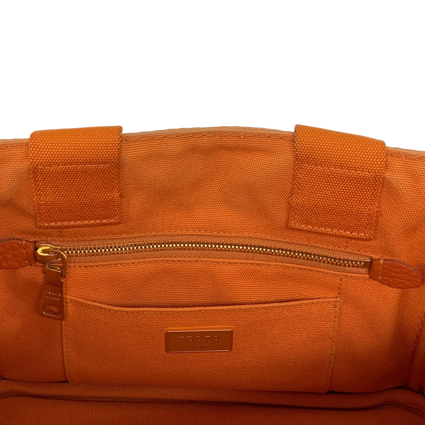 Orange Canapa Tote