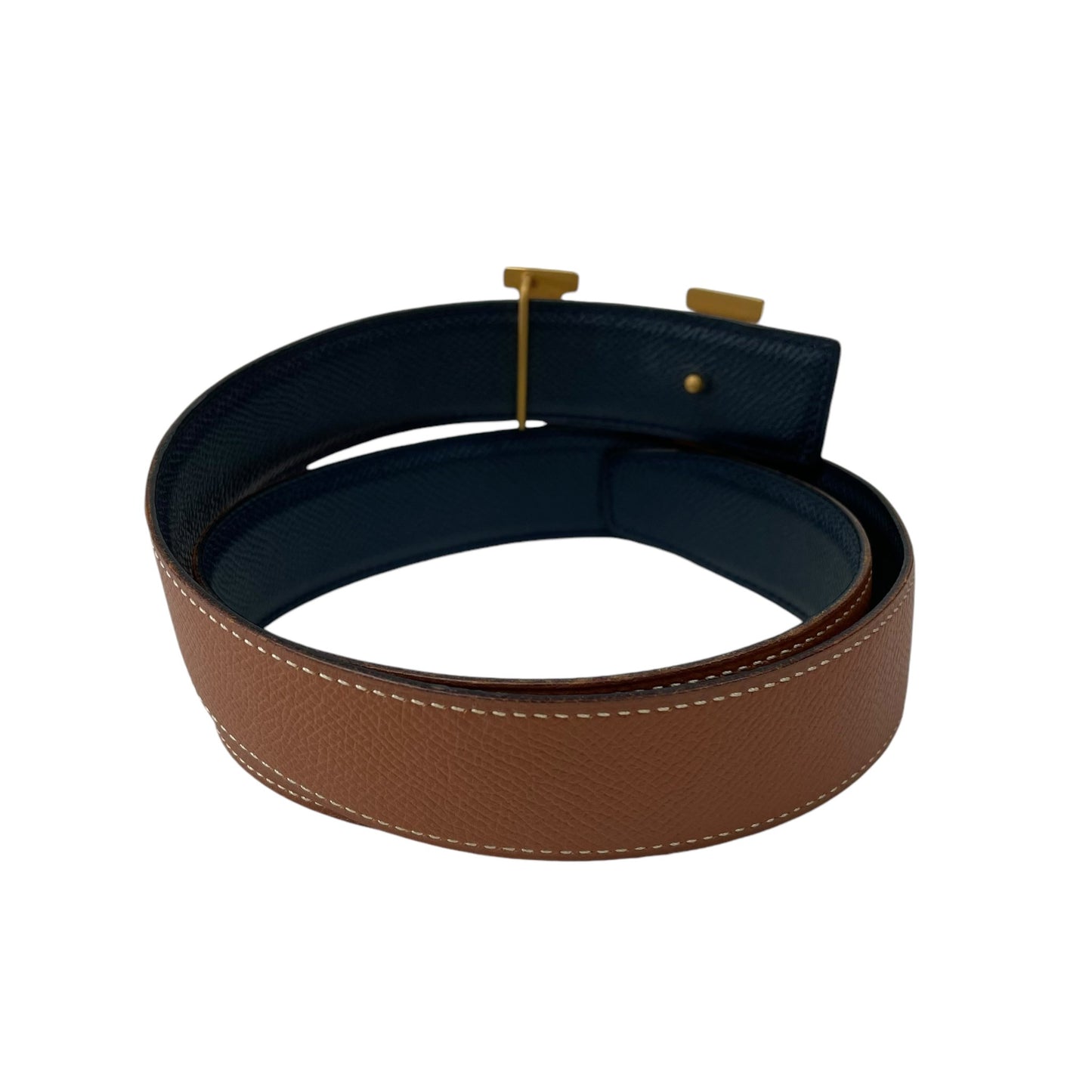 Constance H Brown Leather Belt