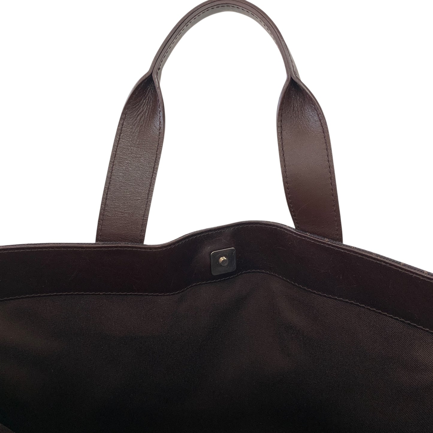 GG Canvas Leather Tote