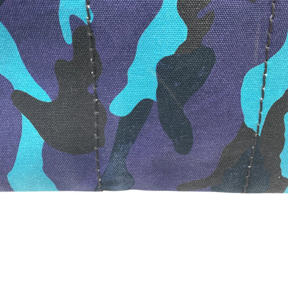 Camouflage Print Canapa Tote