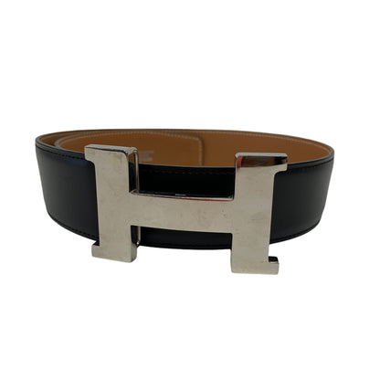 Constance H Black Leather Belt