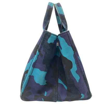Camouflage Print Canapa Tote