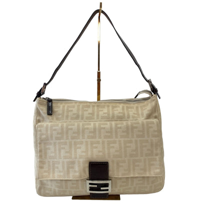 Zucca Square Beige Shoulder Bag