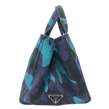 Camouflage Print Canapa Tote