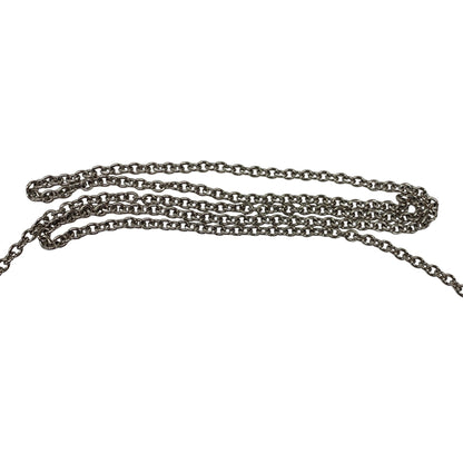 Cannage Patent Leather Wallet on Chain